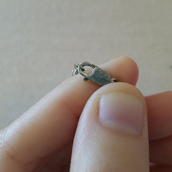 Sterling Silver Twisted Link Necklace - Picture 3 of 4